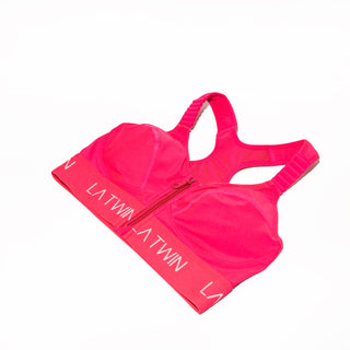 Twins Compression Bra | Pink