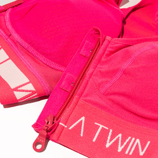 Twins Compression Bra | Pink